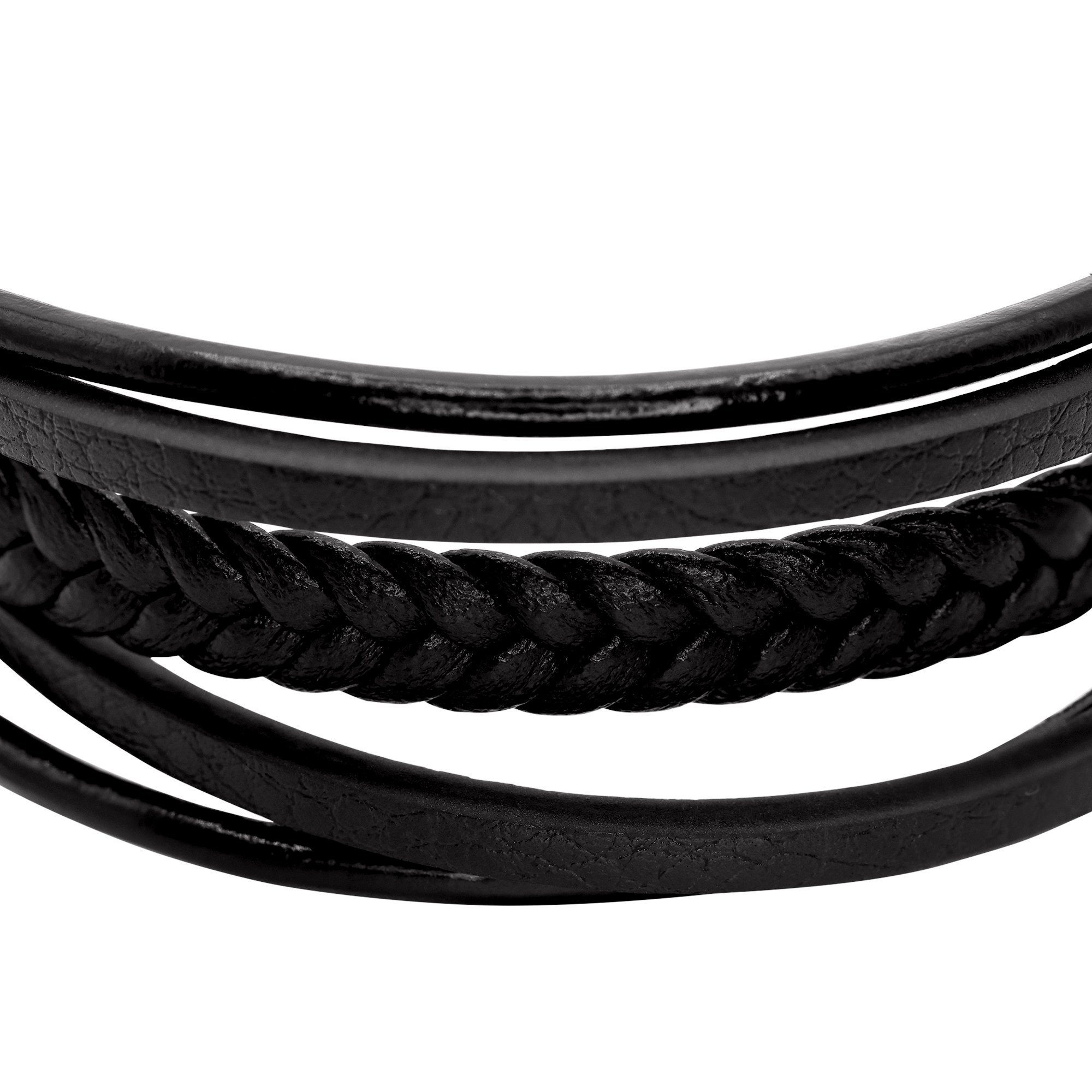 Heideman Männerarmband, Geschenkverpackung), Armband Männerlederarmband (Armband, Echtlederarmband, Lederarmband Joris inkl.