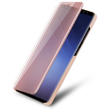 Cadorabo Handyhülle Samsung Galaxy S9 Samsung Galaxy S9, Klappbare Handy Schutzhülle - Hülle - mit Standfunktion und Kartenfach