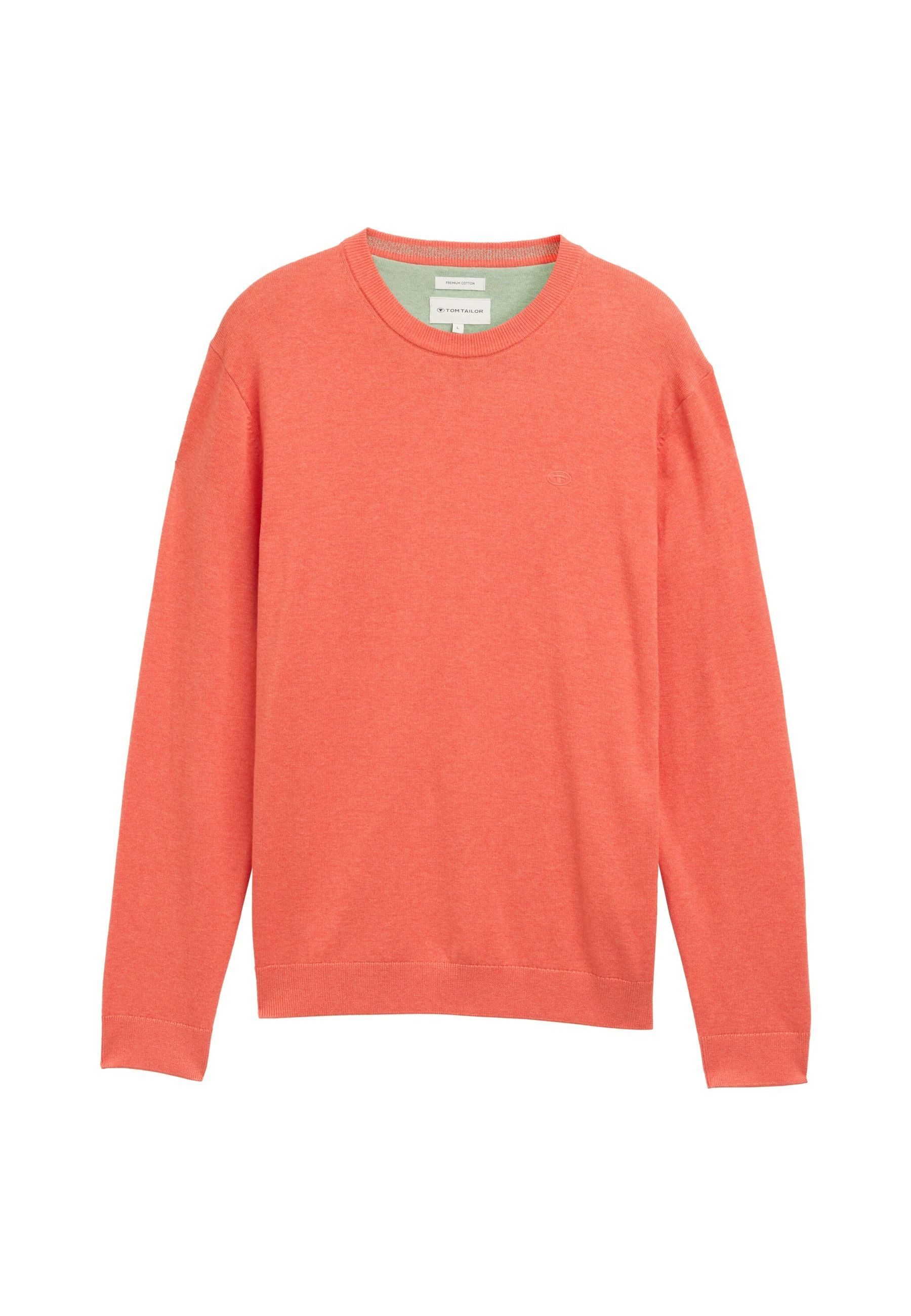 TOM TAILOR Strickpullover Pullover Strickpullover R-Neck günstig online kaufen