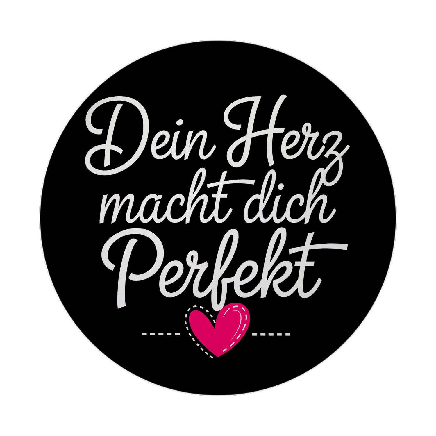Magnet Dein Herz macht dich perfekt Magnet mit Flaschenöffner