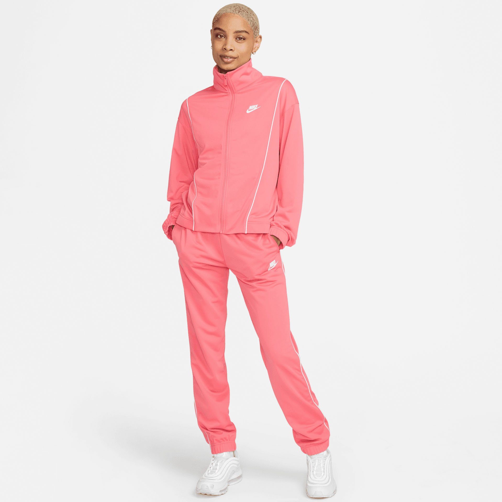 Nike Sportswear Trainingsanzug Women s Fitted Track Suit Set 2 tlg