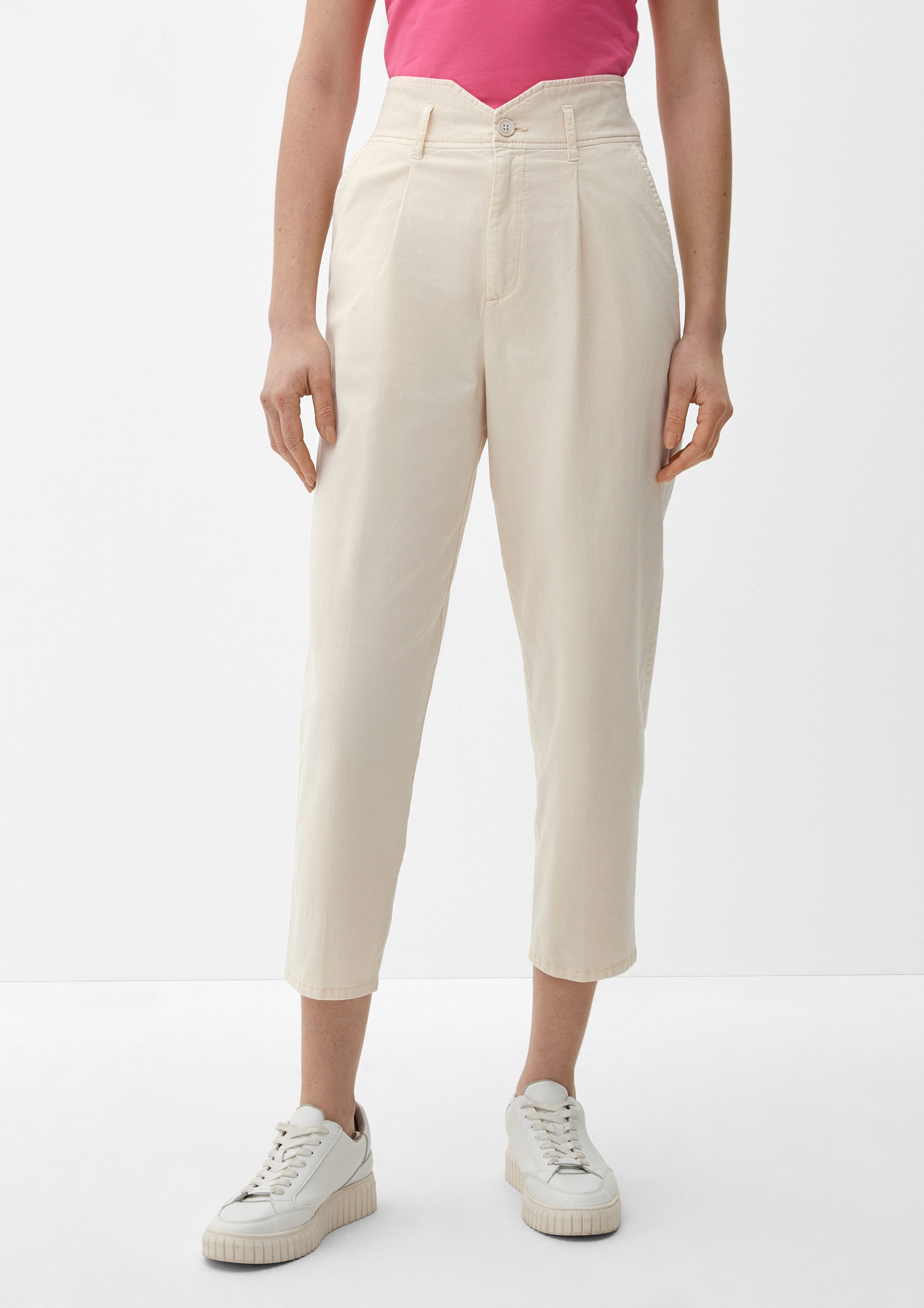 s.Oliver 7/8-Hose Hose Relaxed: Stoffhose mit Tapered leg