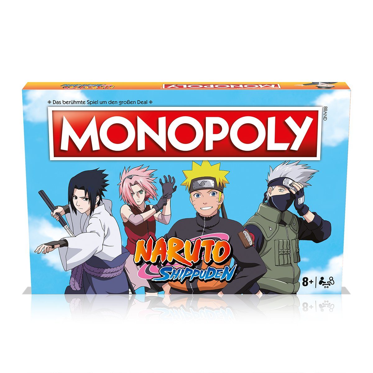 Winning Brettspiel Spiel, Gesellschaftsspiel (deutsch) Moves Brettspiel Naruto Monopoly