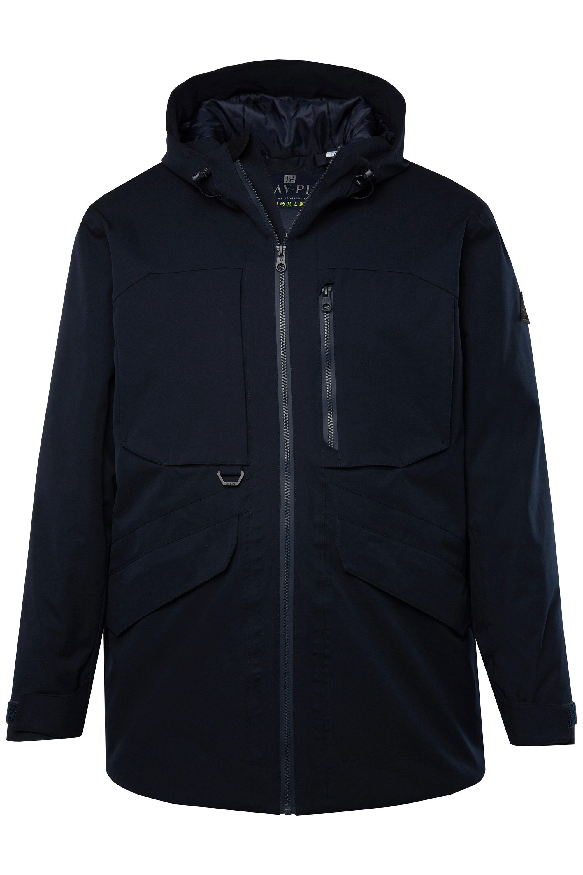 JP1880 Skijacke Ski-Jacke mit Reflektor-Detail Skiwear Kapuze