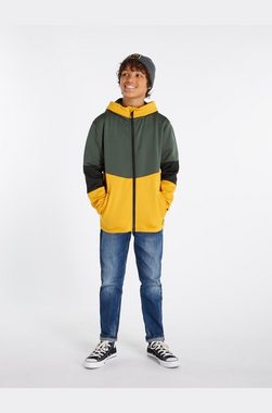 Protest Fleecejacke PRTREIN JR full zip hoody 672 Huntergreen