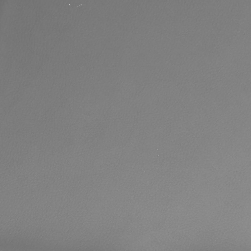 Fußhocker St) vidaXL cm 78x56x32 Kunstleder (1 Grau Polsterhocker