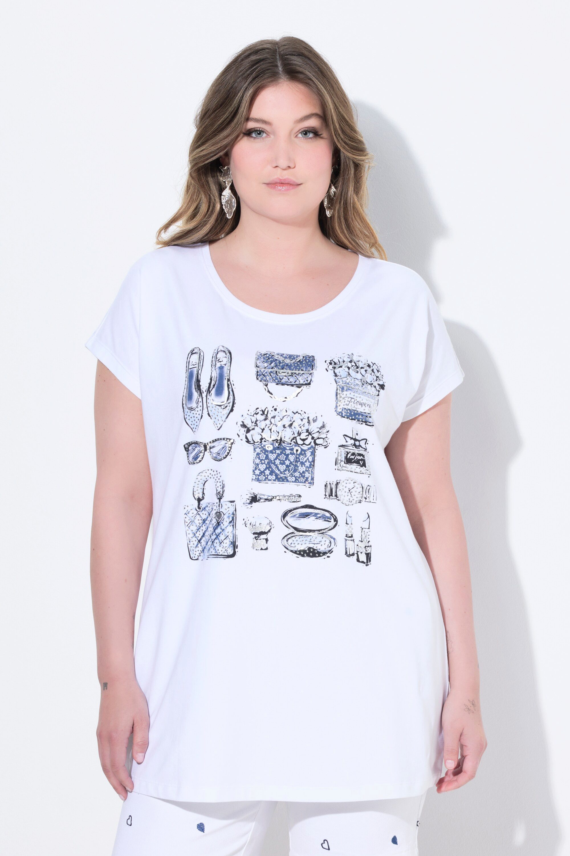 MIAMODA T-Shirt T-Shirt Komfort Fit Accessoire-Motiv günstig online kaufen