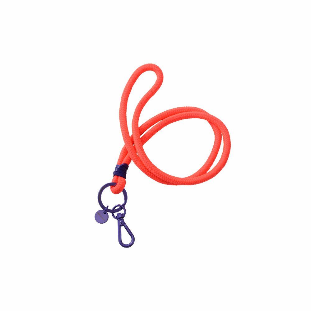 Giftcompany Schlüsselanhänger Metropolitan Neo Lanyard Orange / Lila günstig online kaufen