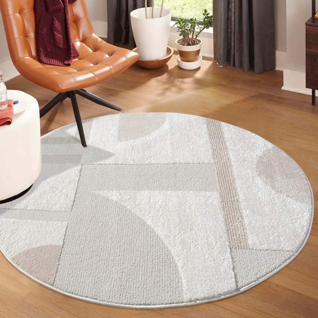 Carpet City Teppich LOUNGE 9992, rund, günstig online kaufen