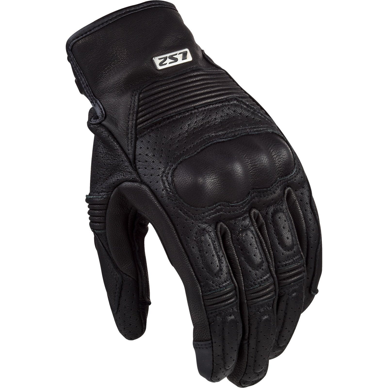 LS2 Motorradhandschuhe LS2 Duster Lederhandschuhe schwarz günstig online kaufen