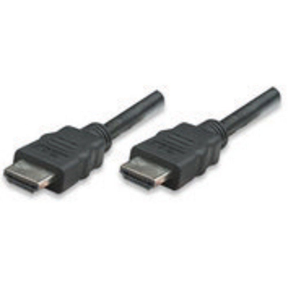 MANHATTAN Manhattan HDMI Anschlusskabel HDMI-A Stecker, HDMI-A Stecker 3.00 m Sc HDMI-Kabel, (300.00 cm)