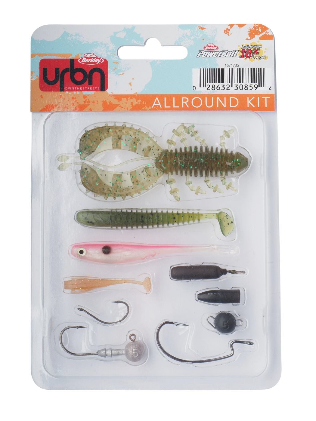 Kunstköder Berkley URBN kit Allround - Angelset zum Raubfischangeln