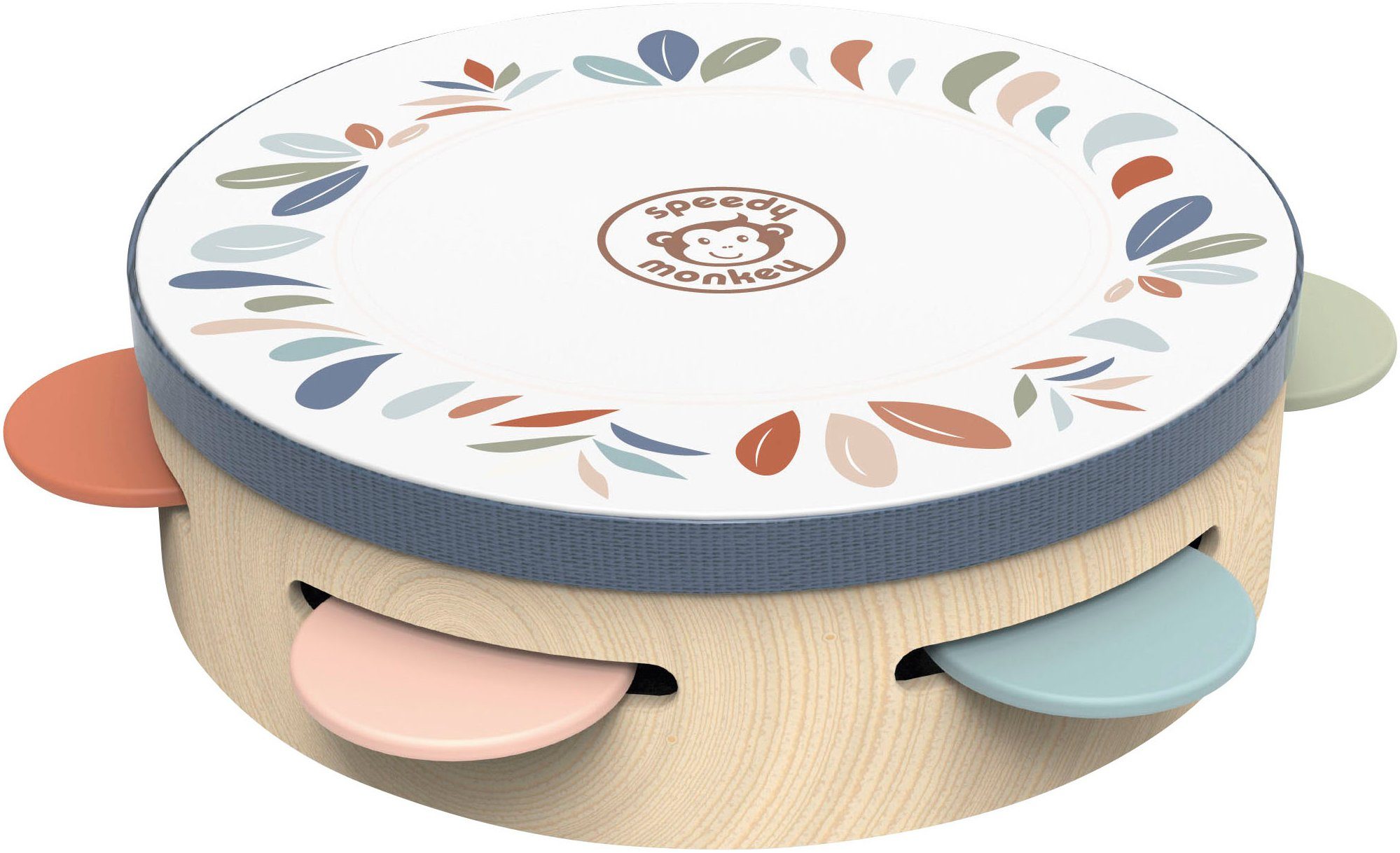 speedy monkey Spielzeug-Musikinstrument Tamburin, FSC®- schützt günstig online kaufen
