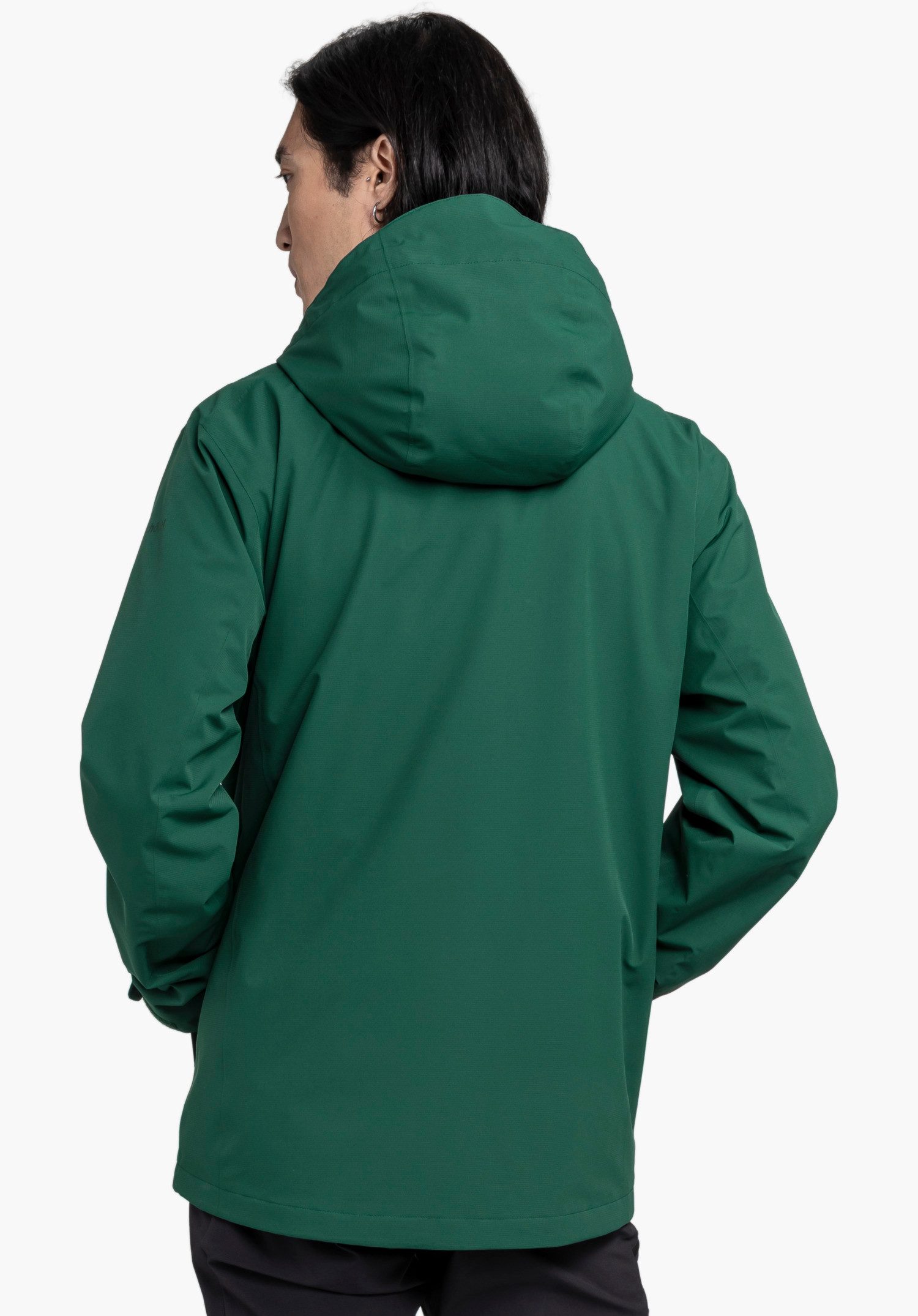 Schöffel Funktionsjacke Gmund M RAIN JKT CS mit einrollbarer Kapuze