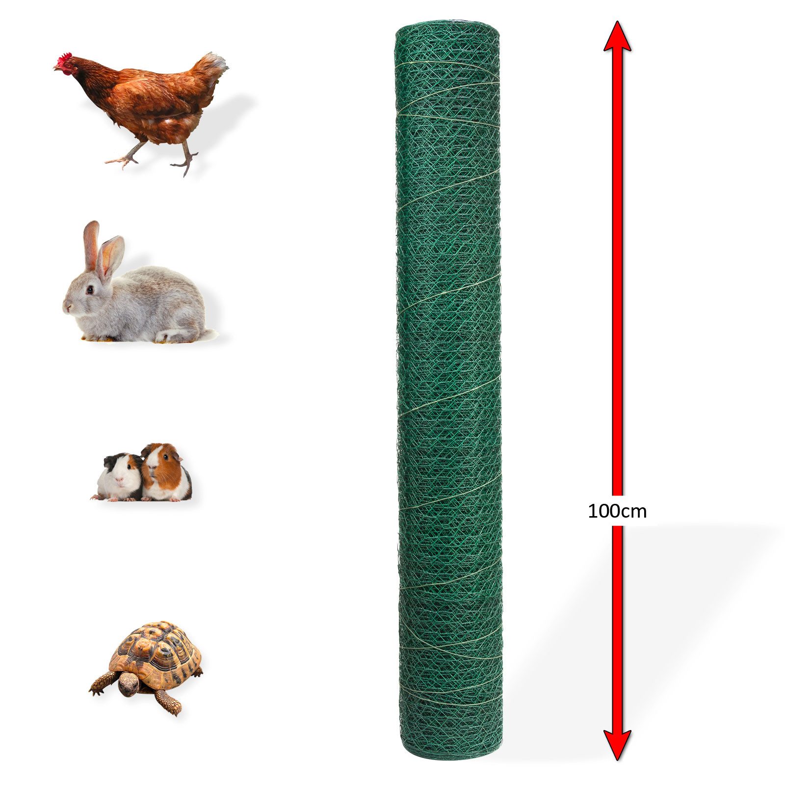 DEMA Hasendraht Drahtgeflecht 6eck 25mm 1x25m günstig online kaufen
