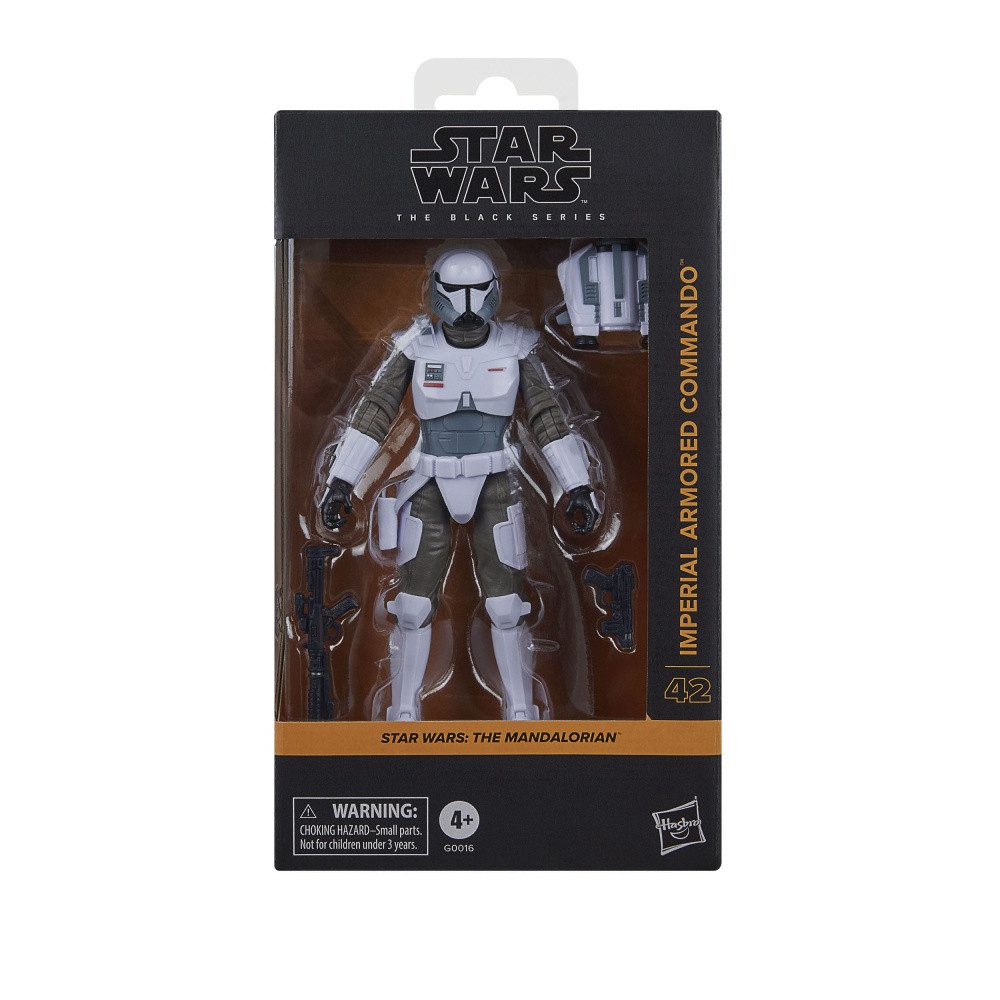 Hasbro Actionfigur Star Wars: The Mandalorian Black Series Actionfigur Imperial Armored C