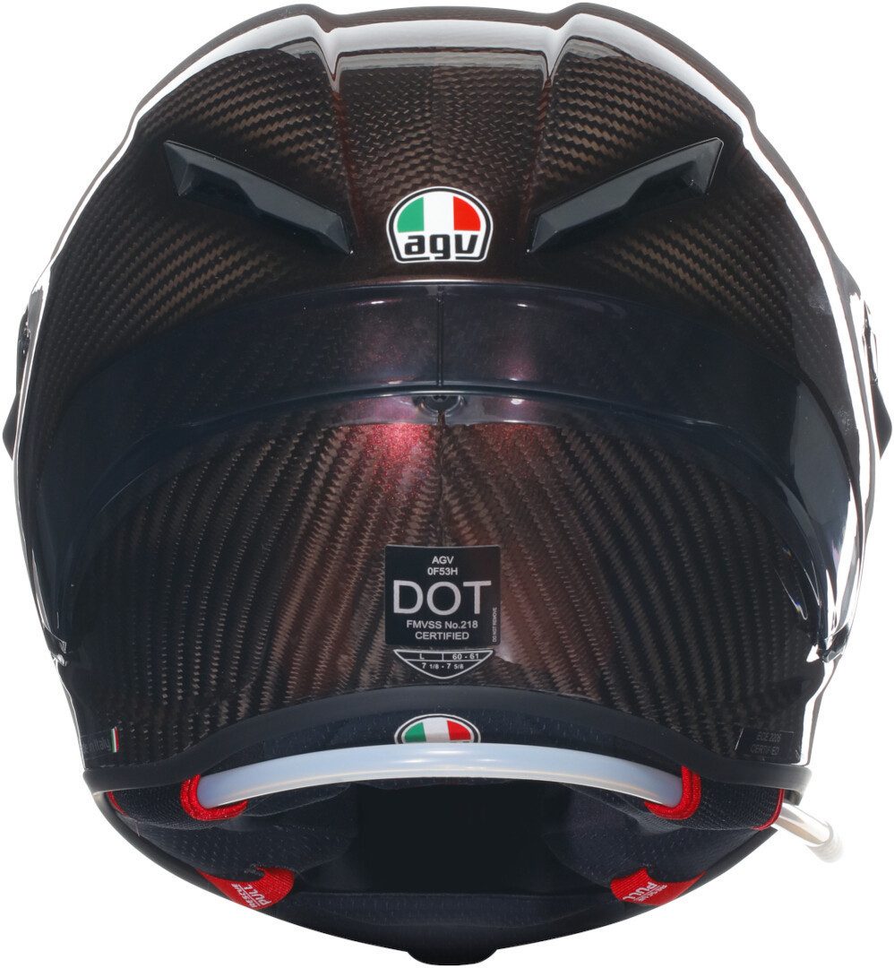 AGV Motorradhelm Pista GP RR Mono Carbon Helm, Notfallsystem-Polsterung (EQRS)