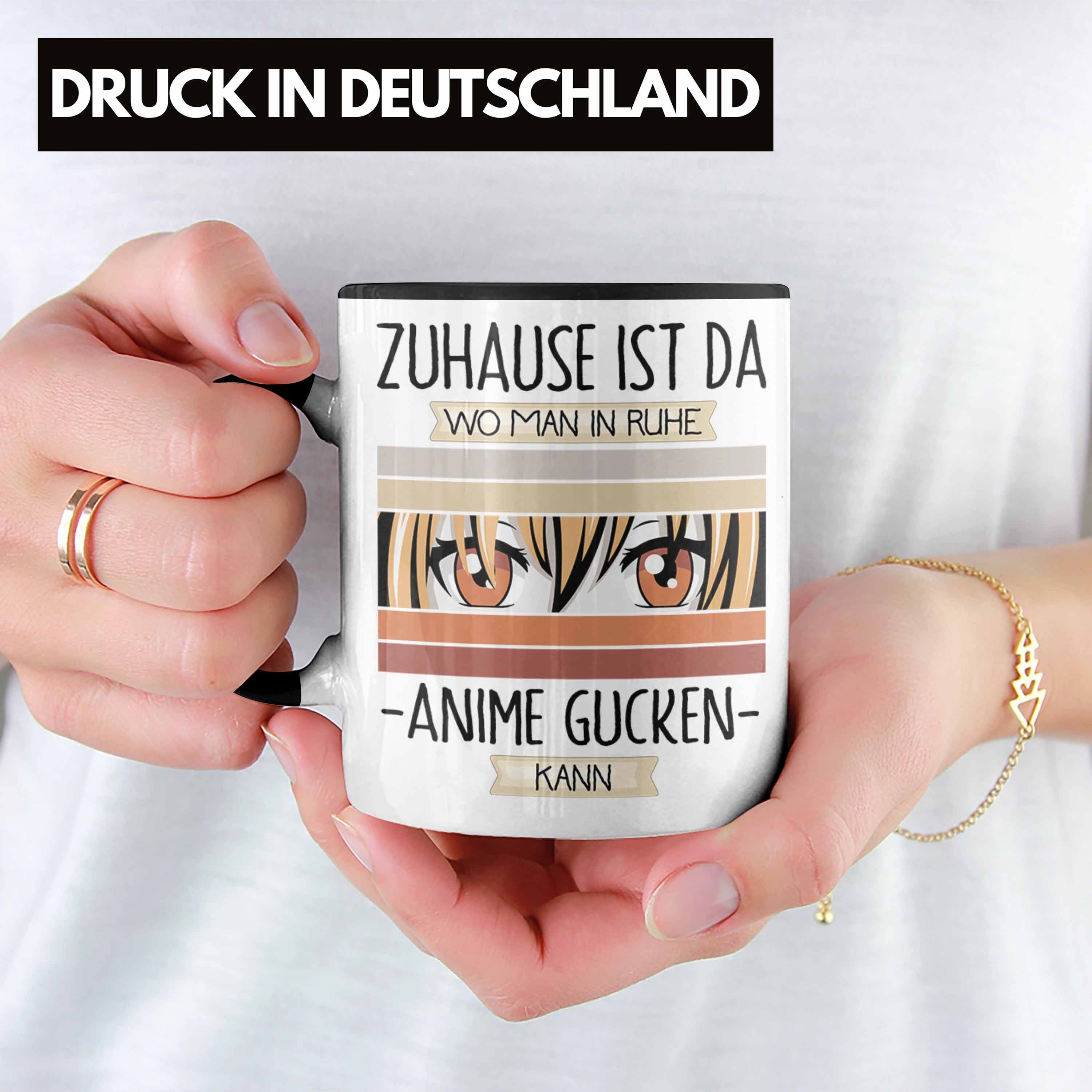 Trendation Tasse Ma Wo Tasse Ist Lustiger Geschenk Schwarz Anime Geschenkidee Spruch Da Zuhause