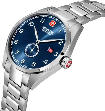 Swiss Military Hanowa Quarzuhr LYNX, SMWGH0000705, Armbanduhr, Herrenuhr, Schweizer Uhr, Datum, Saphirglas, Swiss Made