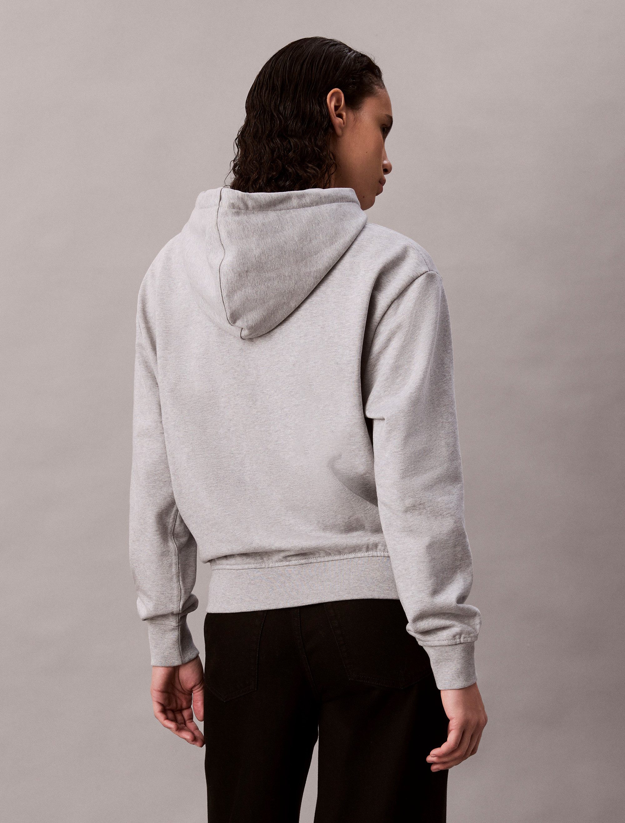 Calvin Klein Jeans Kapuzensweatshirt LS ARCHIVE TERRY PO HOOD Mit Rundhalsausschnitt