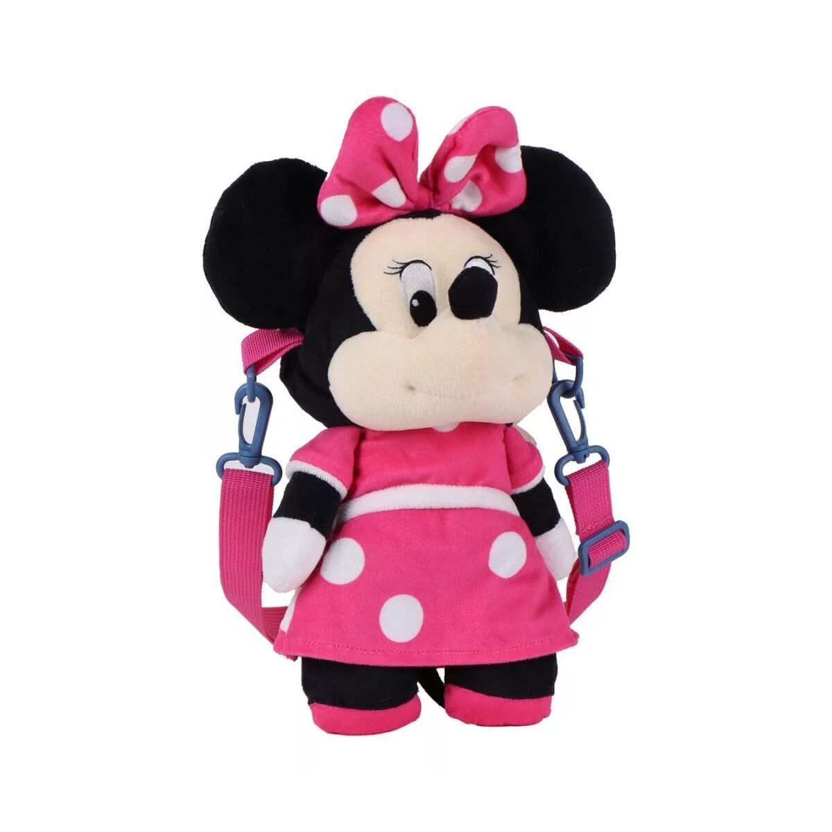 Disney Kinderrucksack Disney Minnie Pink Plüschrucksack, Tasche 34 cm (1-tlg)