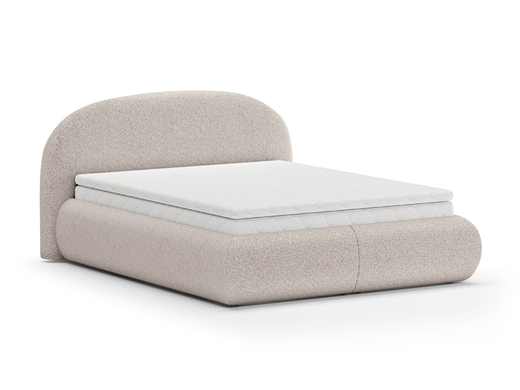 Beautysofa Polsterbett mit Bettkasten und Rahmen MOTTI, 140, 160 oder 180cm, mit oder ohne Matratze – Bild 2 von 5