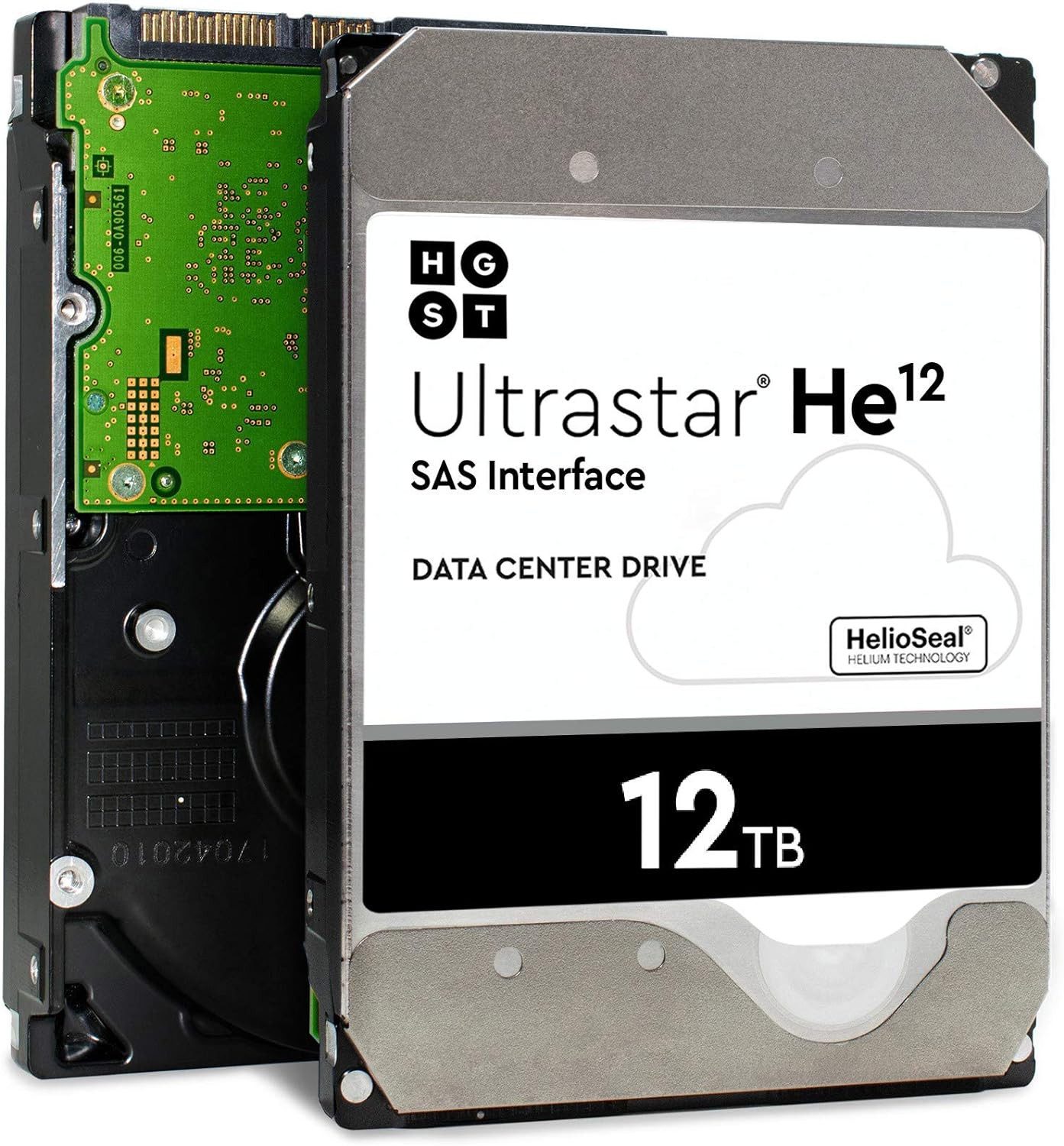 WD HGST Ultrastar DC HC520 12TB HDD HUH721212AL5204 3,5 Zoll SAS interne HDD-Server-Festplatte