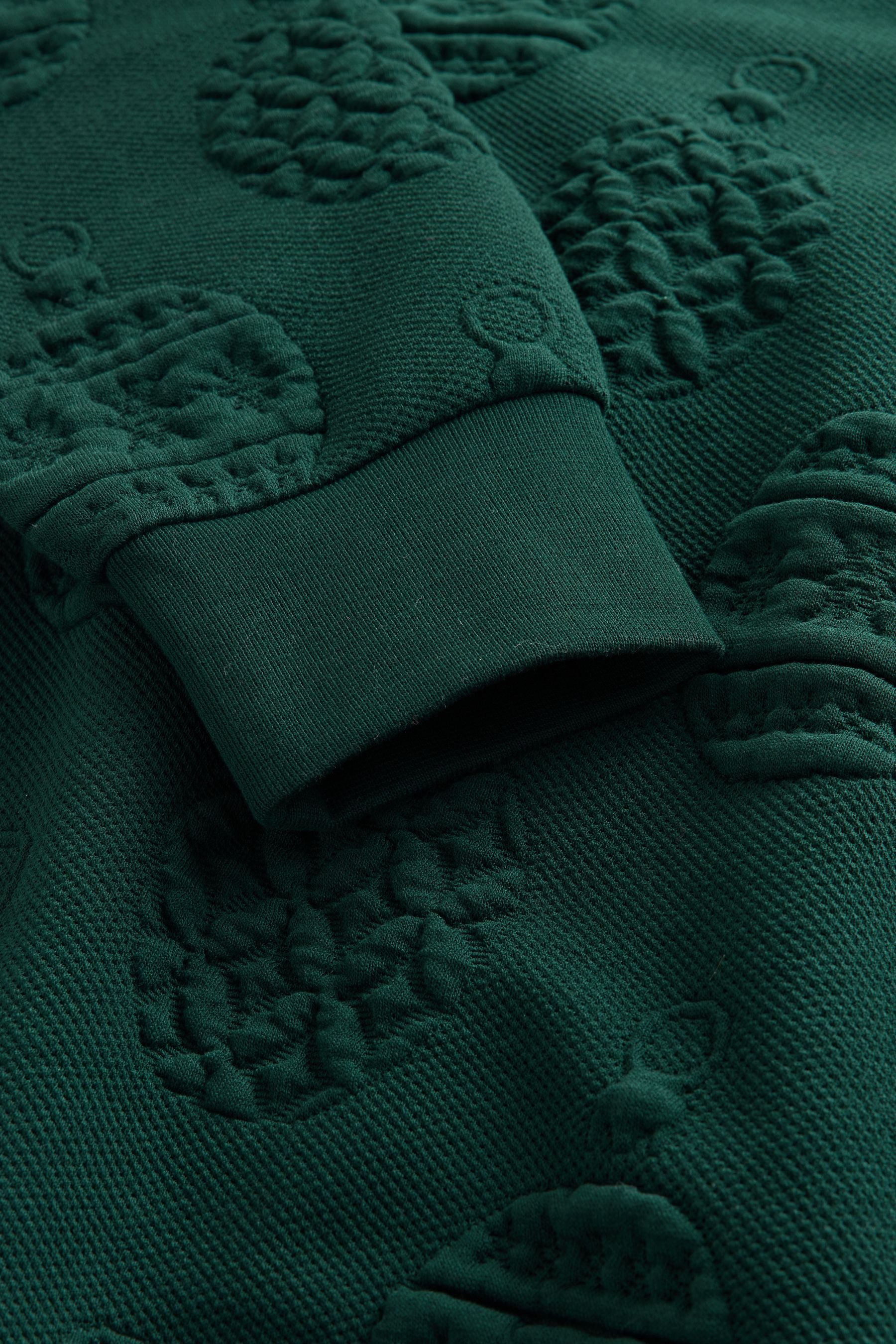 Next Sweater Rundhals-Sweatshirt mit weihnachtlichem Muster günstig online kaufen