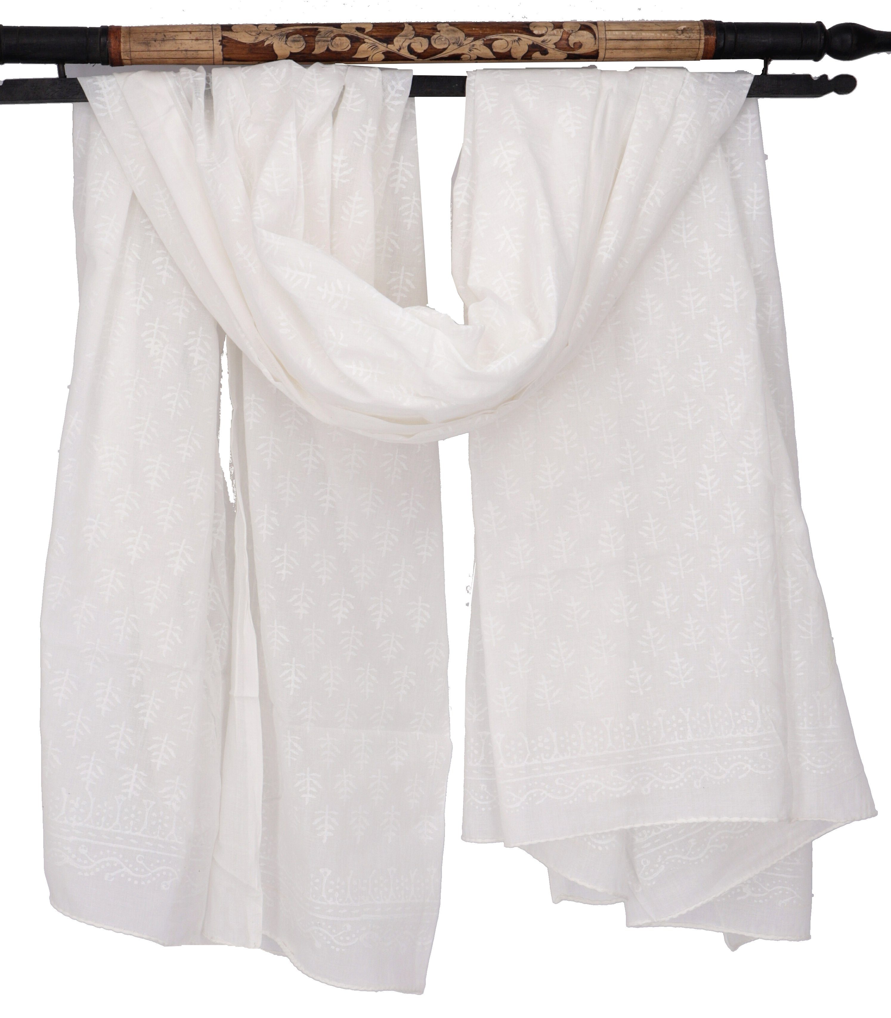 Guru-Shop Sarong Leichter Pareo Schal, Sarong, handbedrucktes..