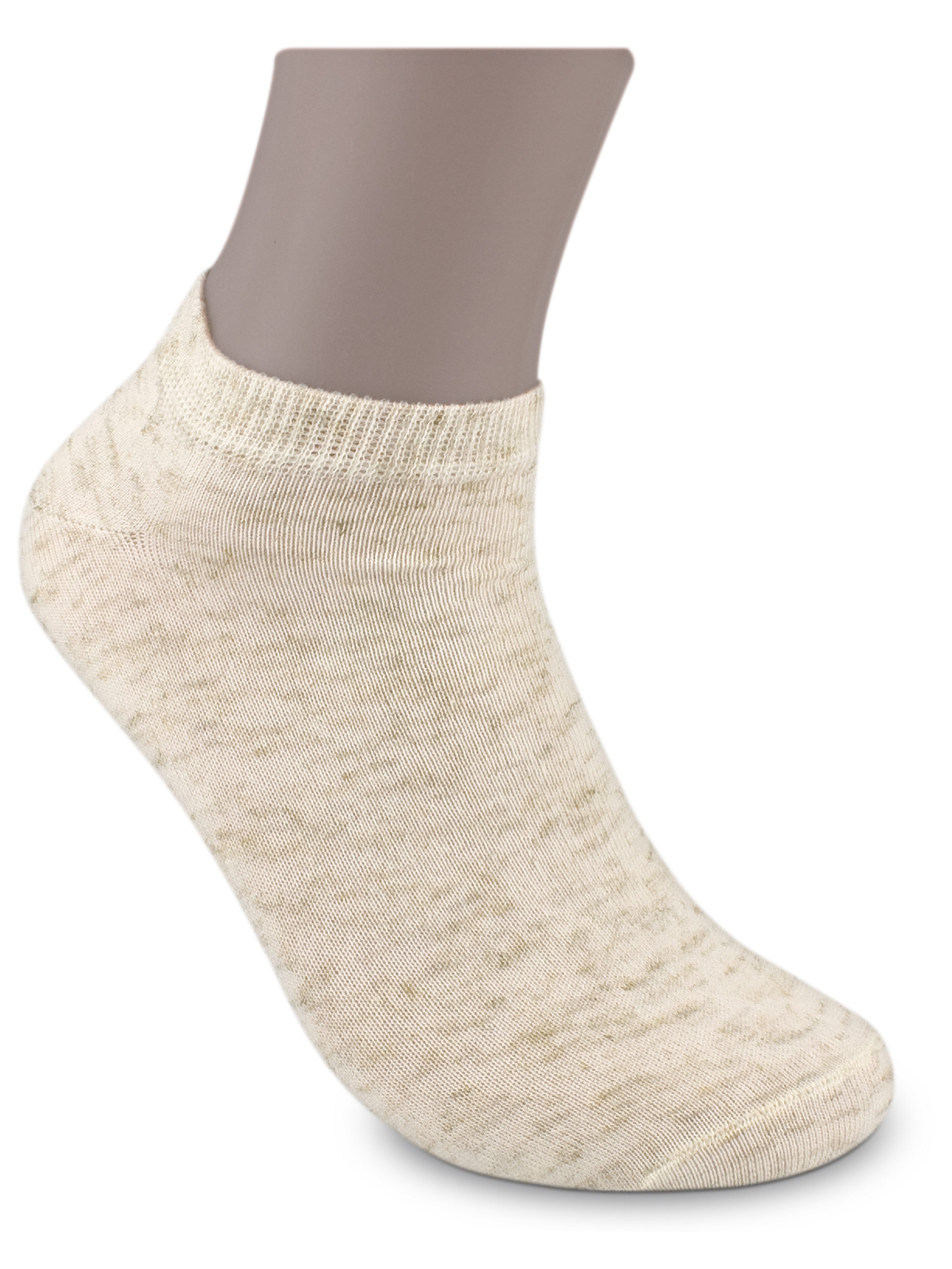 Die Sockenbude Sneakersocken LEINEN (Bund, 8-Paar, beige melange) Baumwolle günstig online kaufen