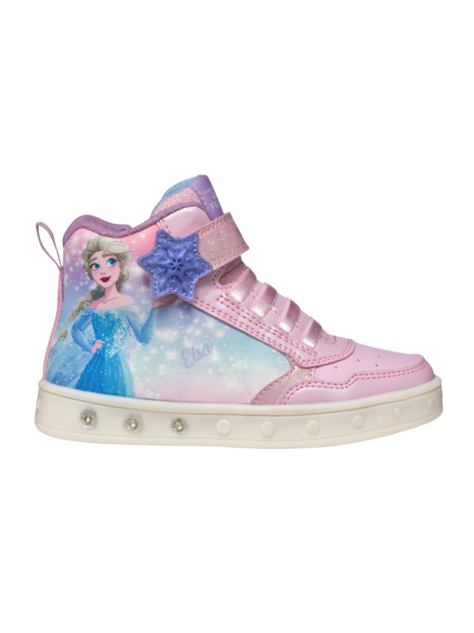 Geox Skylin Elsa Disney Frozen - pink Mädchen Sneaker