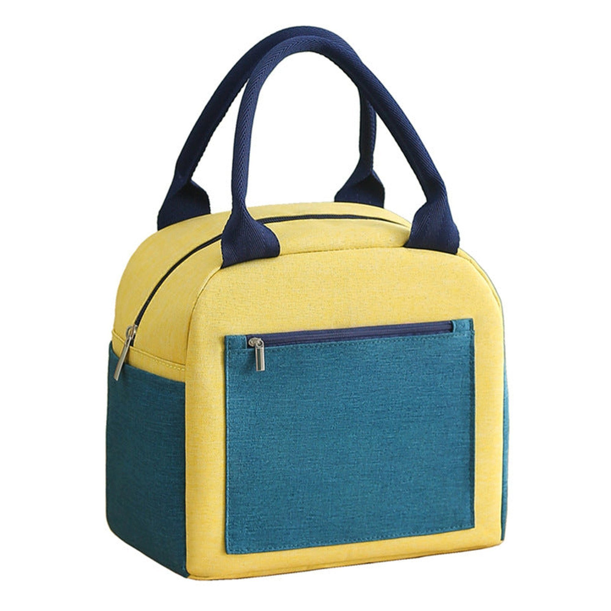 AUKUU Lunchbox Farblich Farblich passende Lunchtasche Isoliertasche Lunchbox, Handtasche mit reisverdickter wasserdichter Lunchbox Lunchtasche