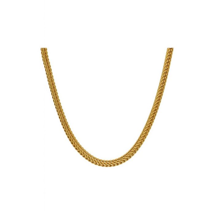 JuwelmaLux Goldkette Halskette Gold Fuchsschwanz 47 cm (1-tlg) Damen Halskette Gold 750/000 inkl. Schmuckschachtel
