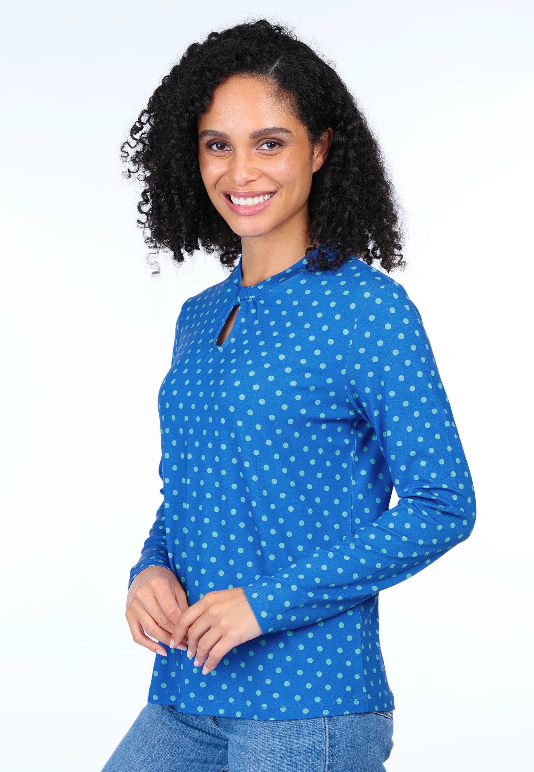 Lykka du Nord Klassische Bluse Lyana