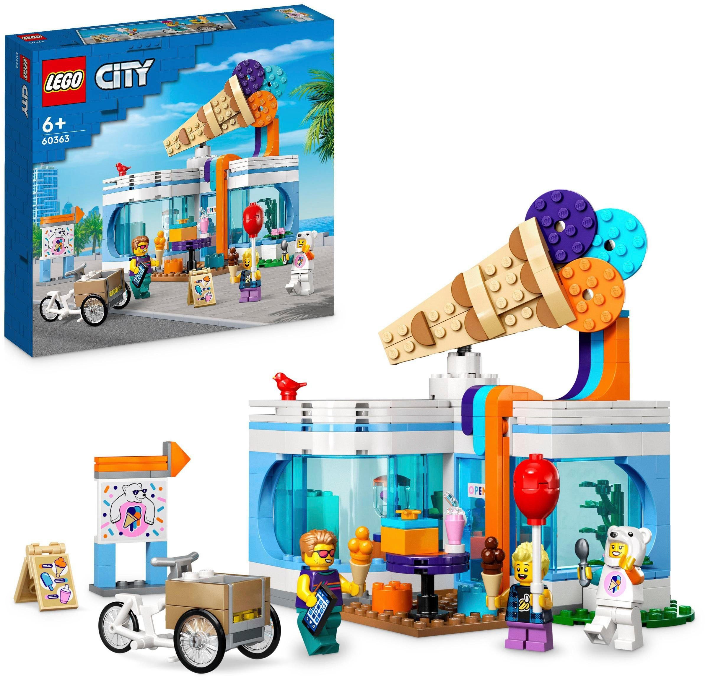 Eisdiele (60363), LEGO® City Konstruktionsspielsteine
