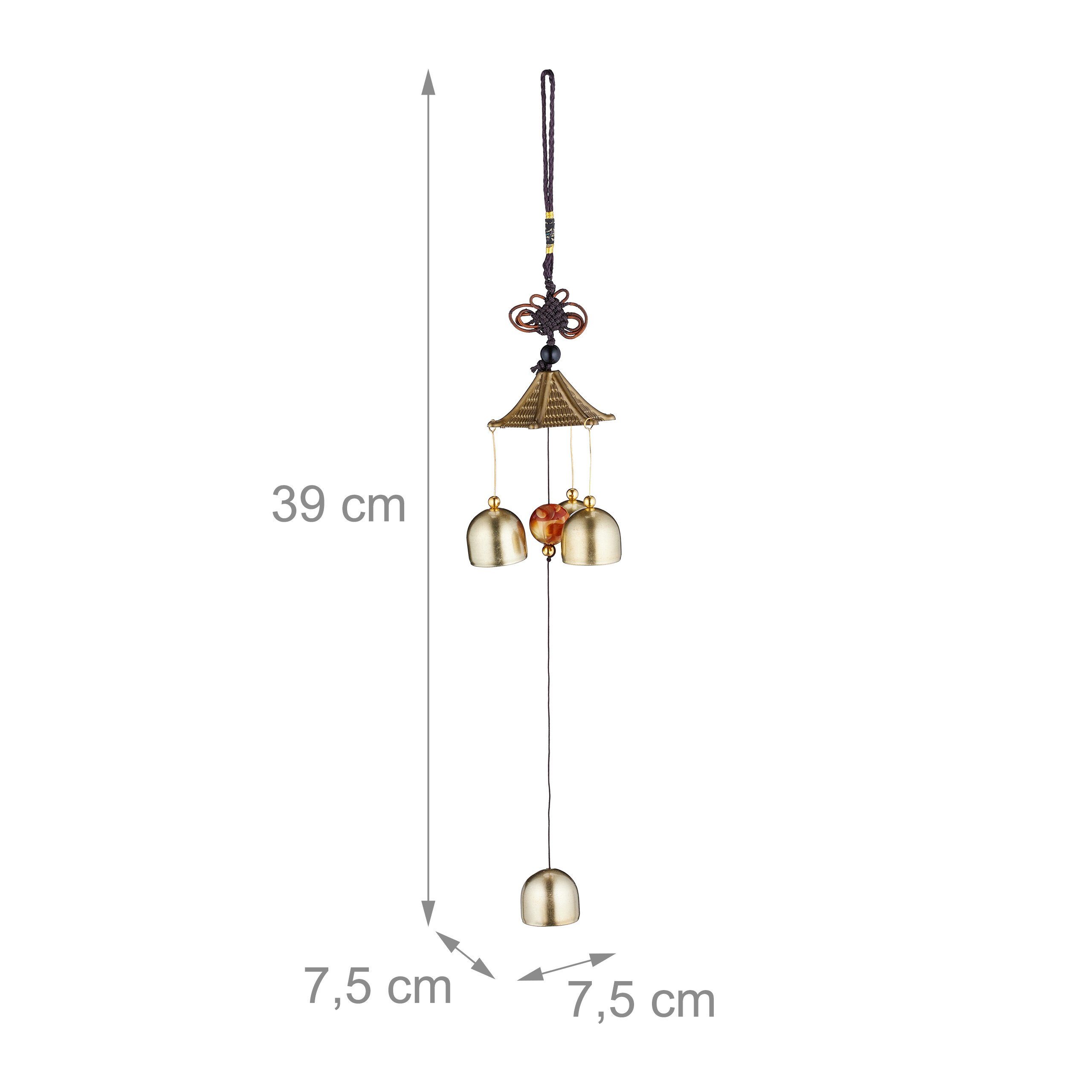 relaxdays Windspiel 2er Set