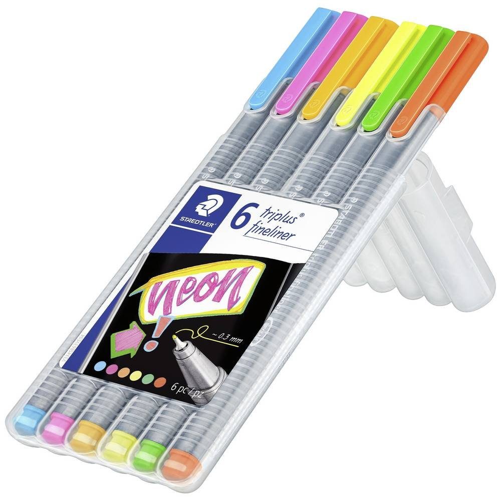 STAEDTLER Fineliner triplus® fineliner 334 Dreikantige Fineliner