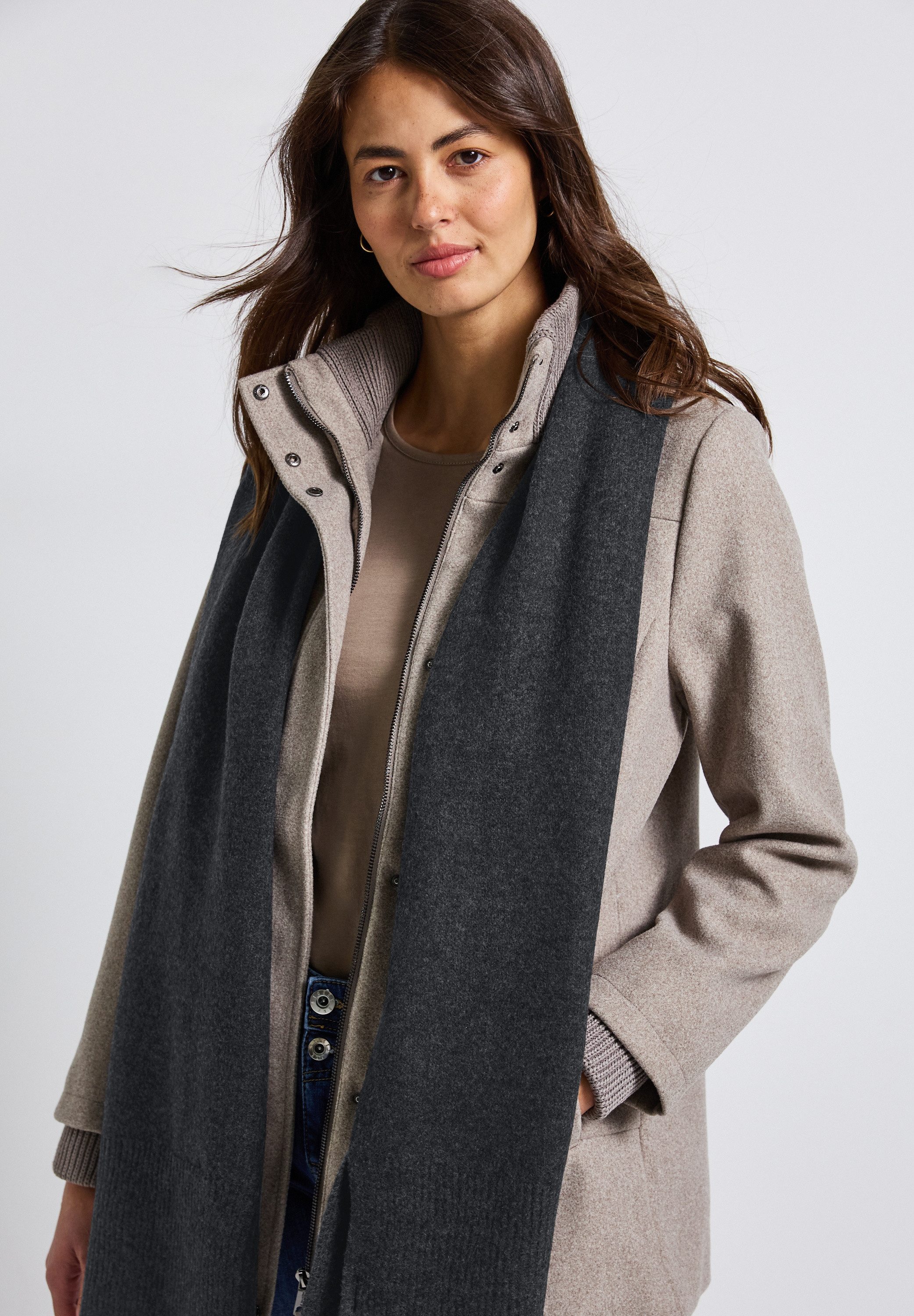 STREET ONE Schal, Feinstrick