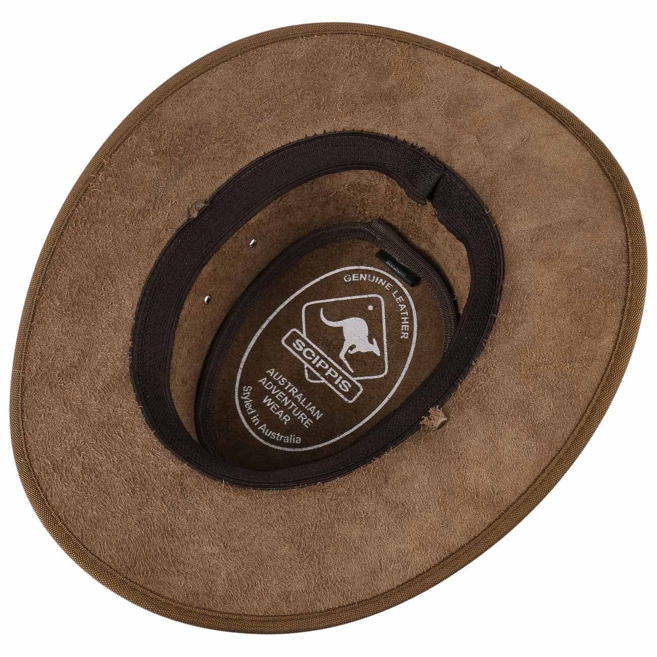 Scippis Cowboyhut (1-St) Herrenhut mit Lederband