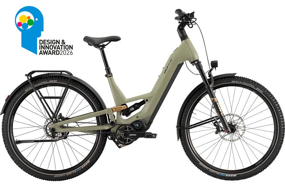 Bulls E-Bike Bulls Vuca EVO FS 2 800 Wh Damen grün 2026, 12 Gang RUMBLE Flight Controller, Getriebeschaltung, Pinion MGU E1.12, 800 Wh