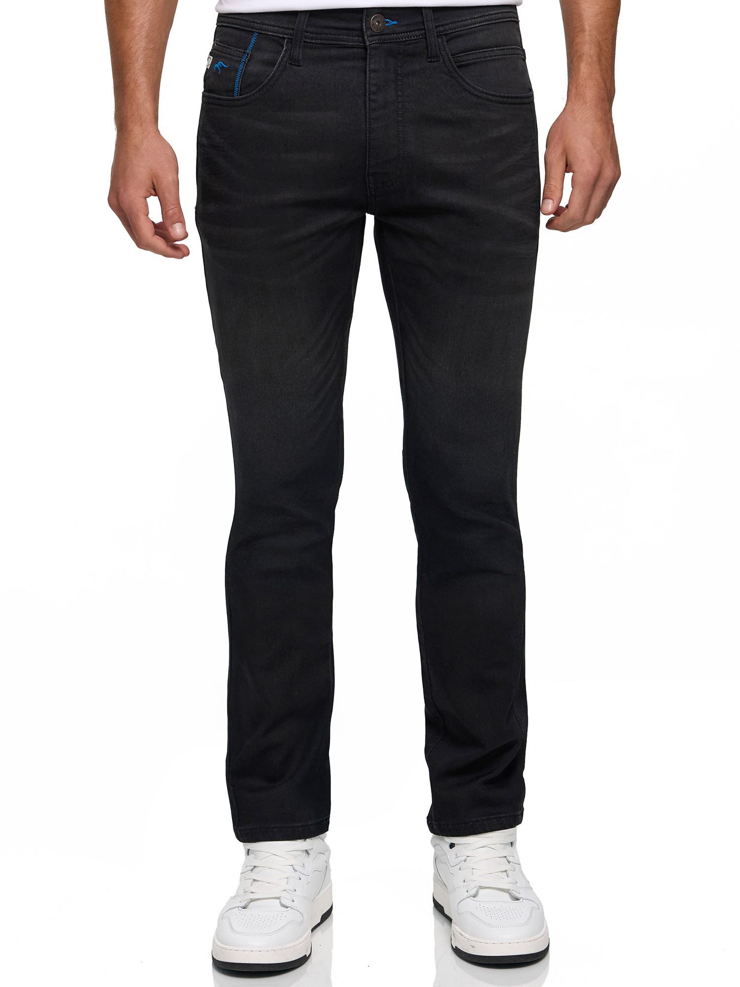 Indicode Regular-fit-Jeans INCoil Baumwollmischung, regular fit günstig online kaufen