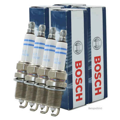 Bosch Automotive Zündkerze 4x Zündkerze entstört WSR6F, (Set, 4-St), 0 242 240 506