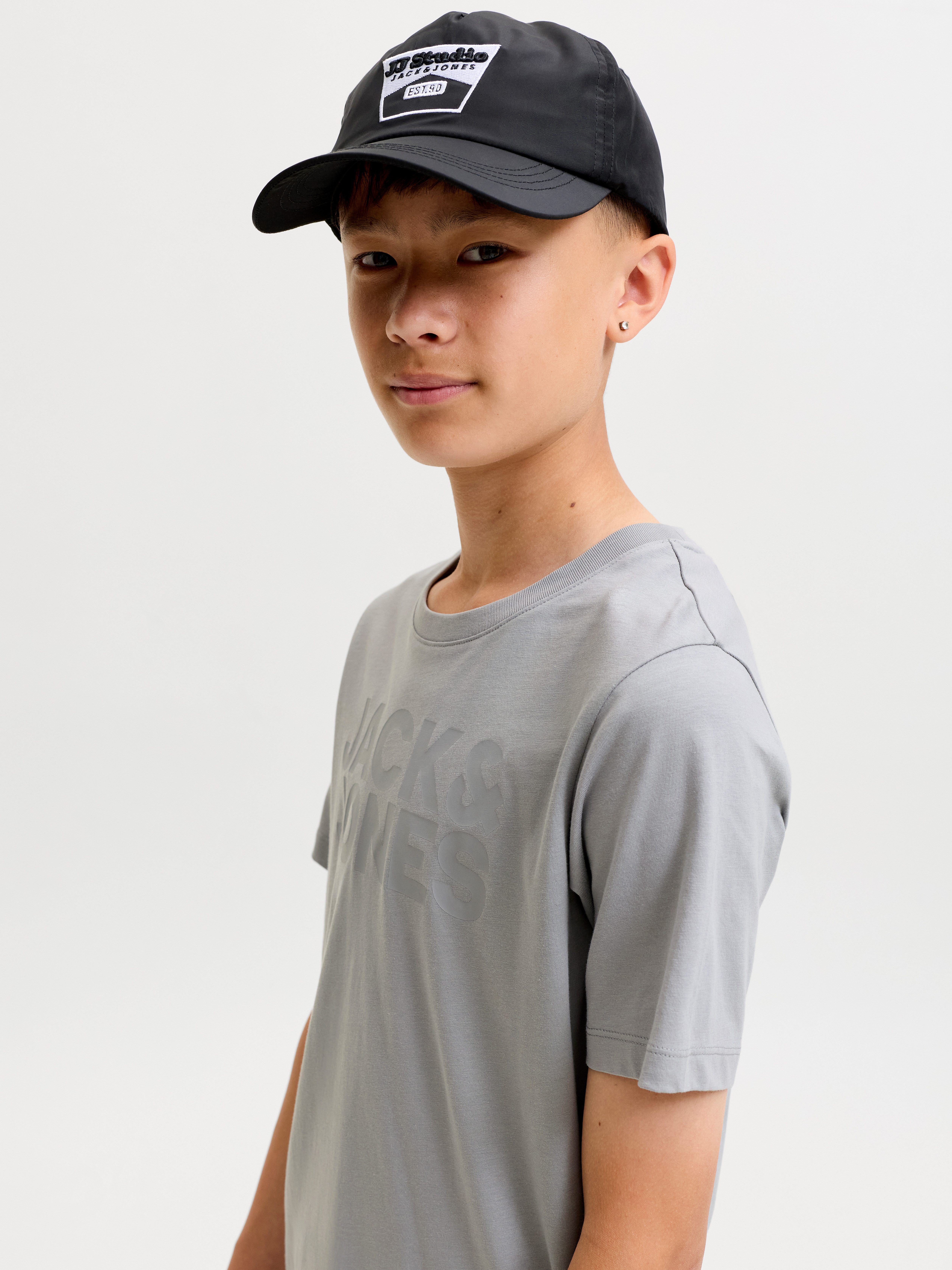 Jack & Jones Junior Rundhalsshirt JJECORP stylisch, atmungsaktiv, pflegeleicht bedruckt, casual, regular fit, Jersey, Rundhals