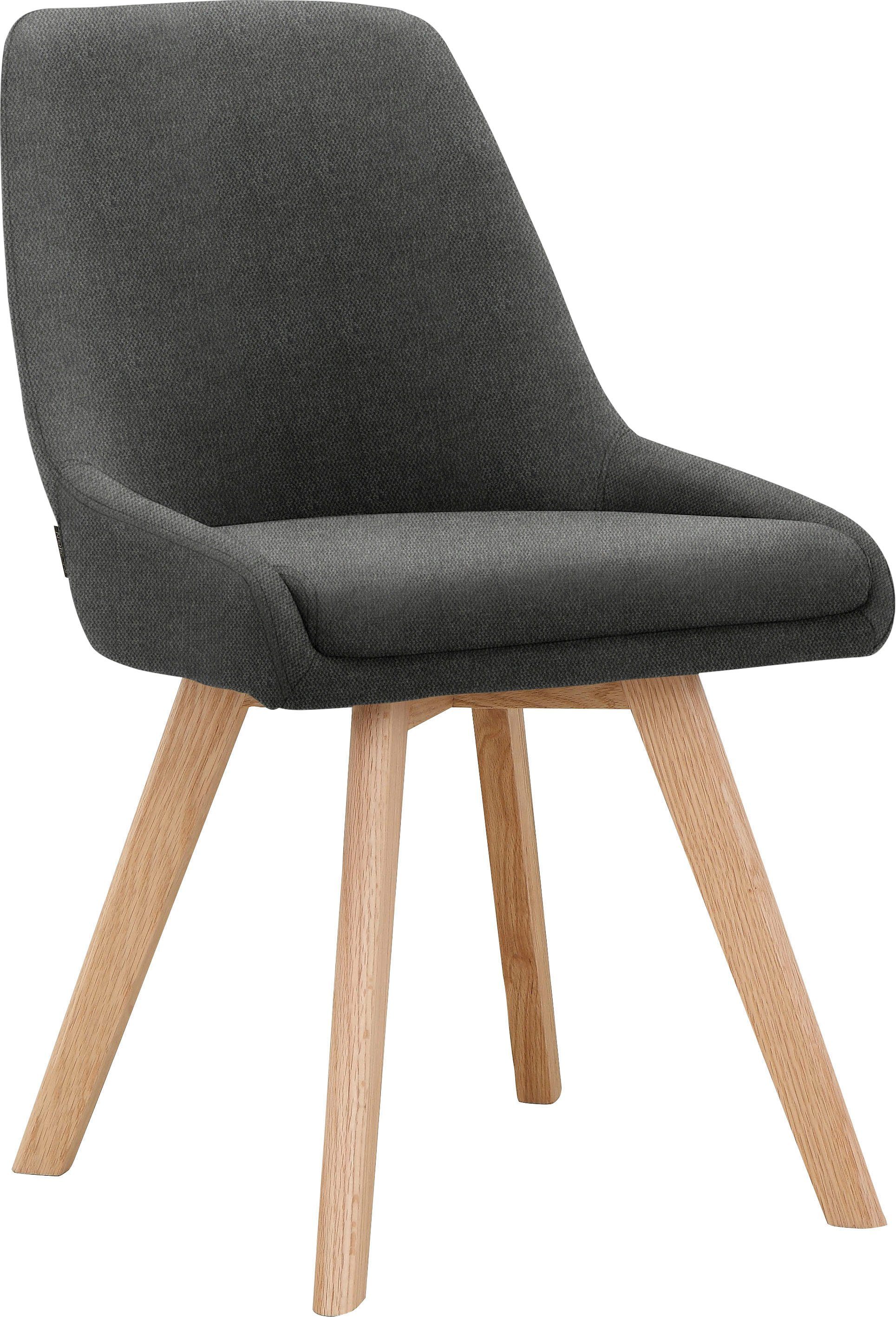 OTTO home Esszimmerstuhl Dilla, TOPSELLER! (Set, 1 St), im 1er und 2er Set, Webstoff Bezug, Sitzhöhe 48 cm, Küchenstuhl