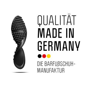 Leguano Inspiro Barfußschuh Slip-On-Sneaker, Bequemschuh, Komfortschuh mit Kontrastbesatz