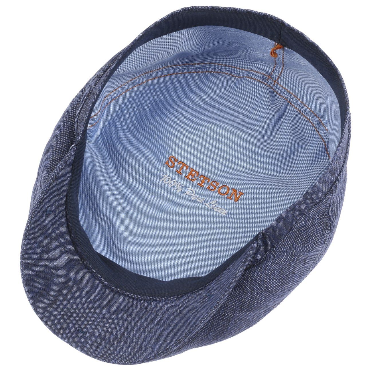 Schirmmütze Made Flat Stetson Schirm, EU (1-St) mit in the Cap blau