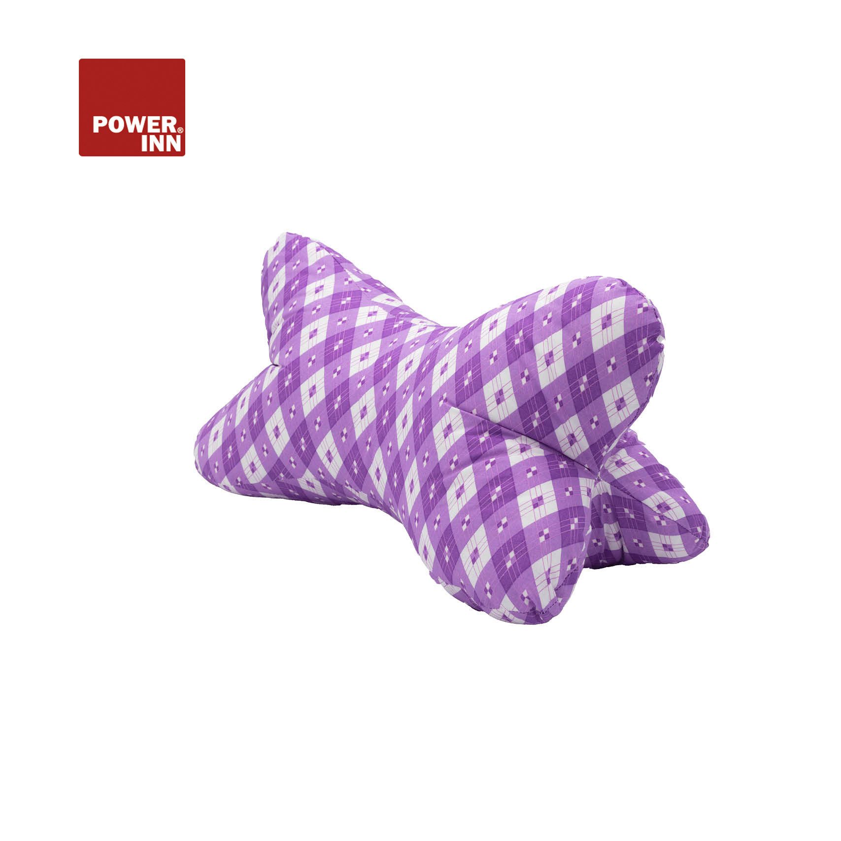 POWER INN Nackenkissen POWER INN Leseknochen, Lila, Nackenkissen, Reisekissen