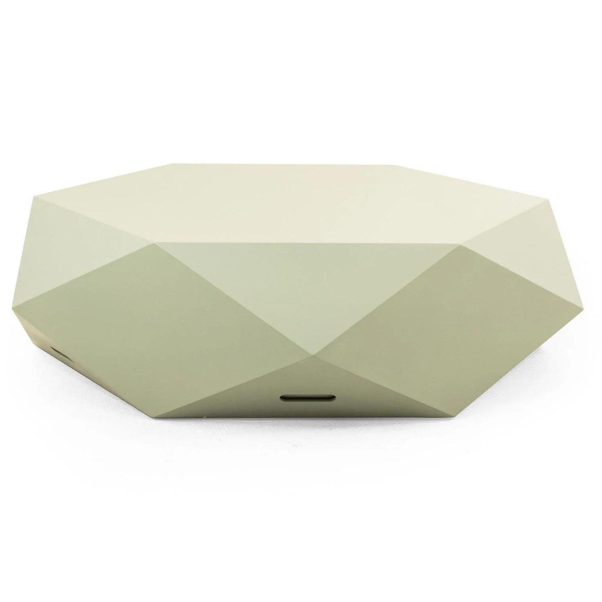 gowoll Couchtisch Geometrisch Wohnzimmertisch Modern Tisch, 136x136x35 cm Deko Möbel