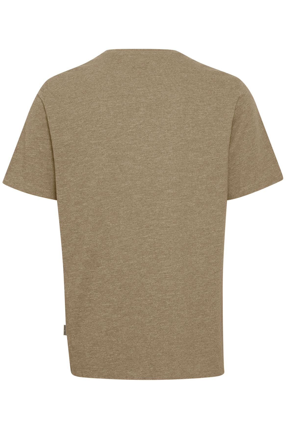 Rundhals Blend Stretch T-Shirt BHWilton Kurzarm in Shirt Beige T-Shirt 5030