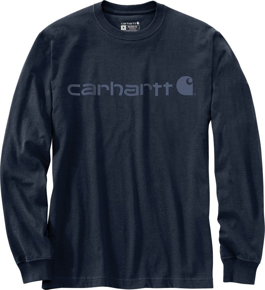 Carhartt T-Shirt Dearborn Relaxed LS Logo T-Shirt